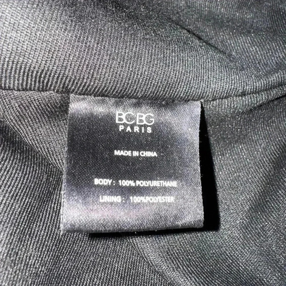 BCBG Paris Black Pebbled Bag - Picture 5 of 6